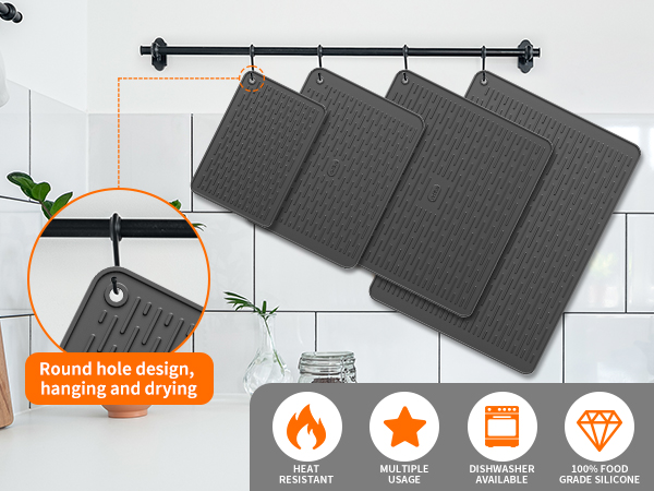 Silicone Dish Drying Mat