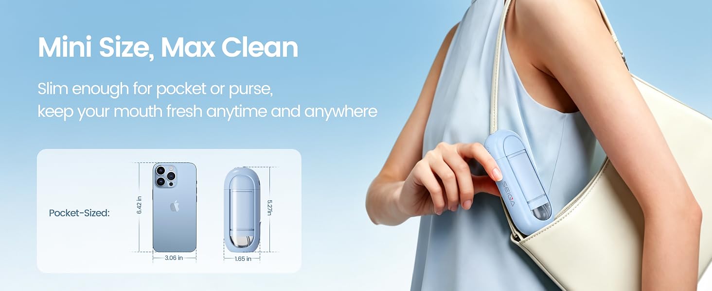 Mini size, max clean