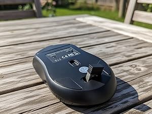 USB nano receiver storage