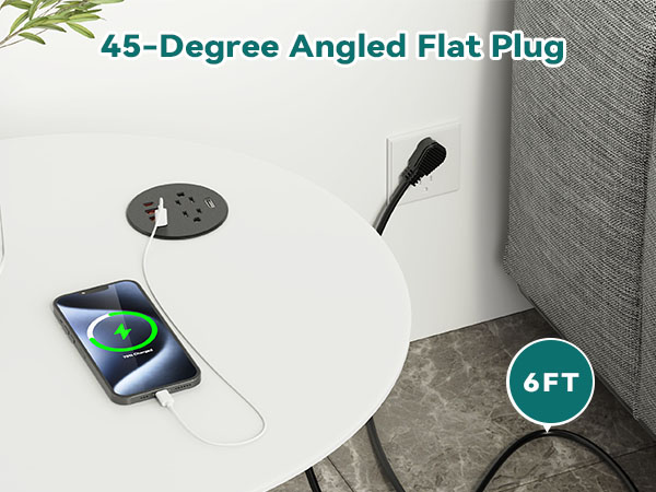 desktop power grommet