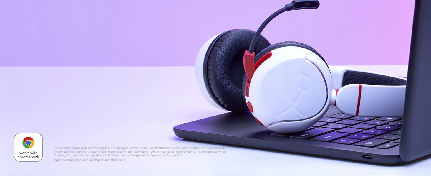 Fast Pair and Works With Chromebook certified
