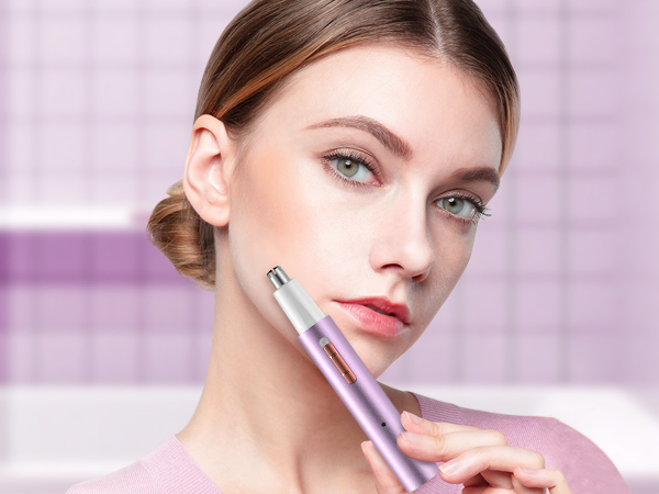 Ear and Nose Hair Trimmer for Men Women,Painless USB Rechargeable Electric Nose Hair Trimmer Clipper