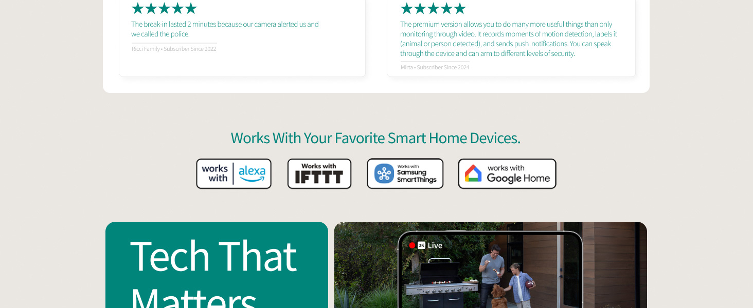 Arlo Essential Battery Security Camera 2K