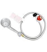 BESTFIRE High Pressure Cast-Iron Propane Burner Head,Taper Burner Head with 20 PSIG Adjustable Hi...