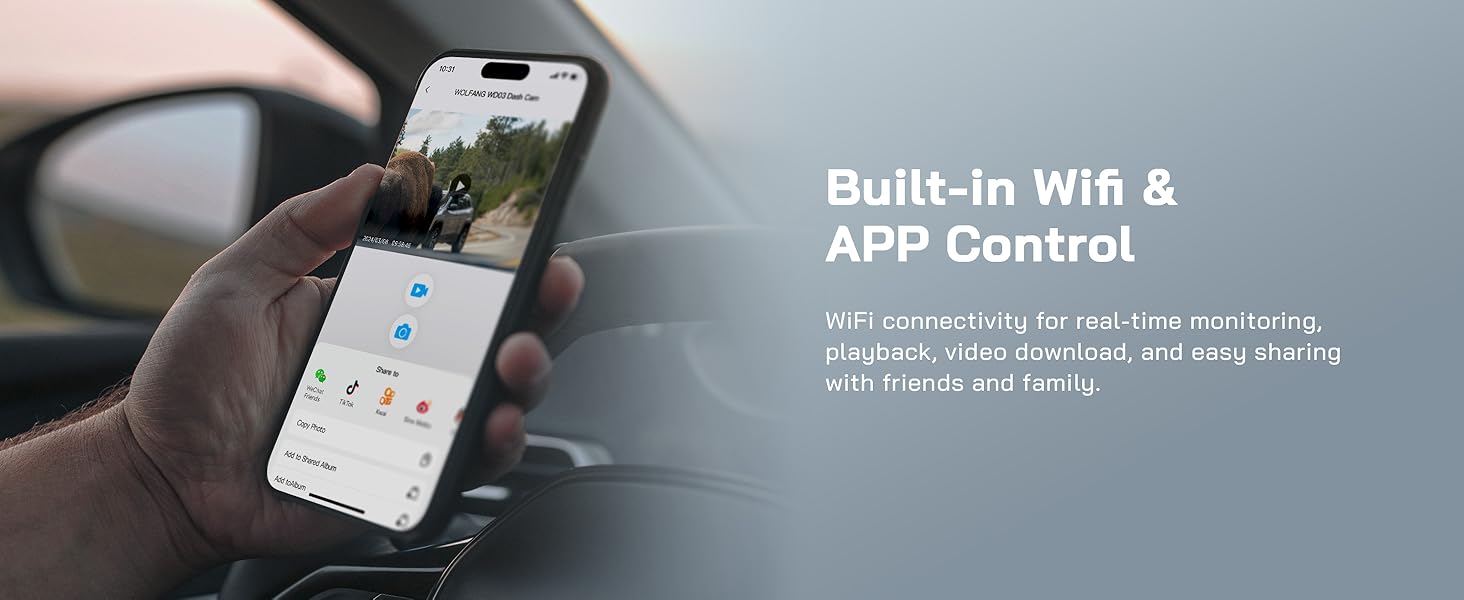 Built-in Wifi &amp;amp; APP Control