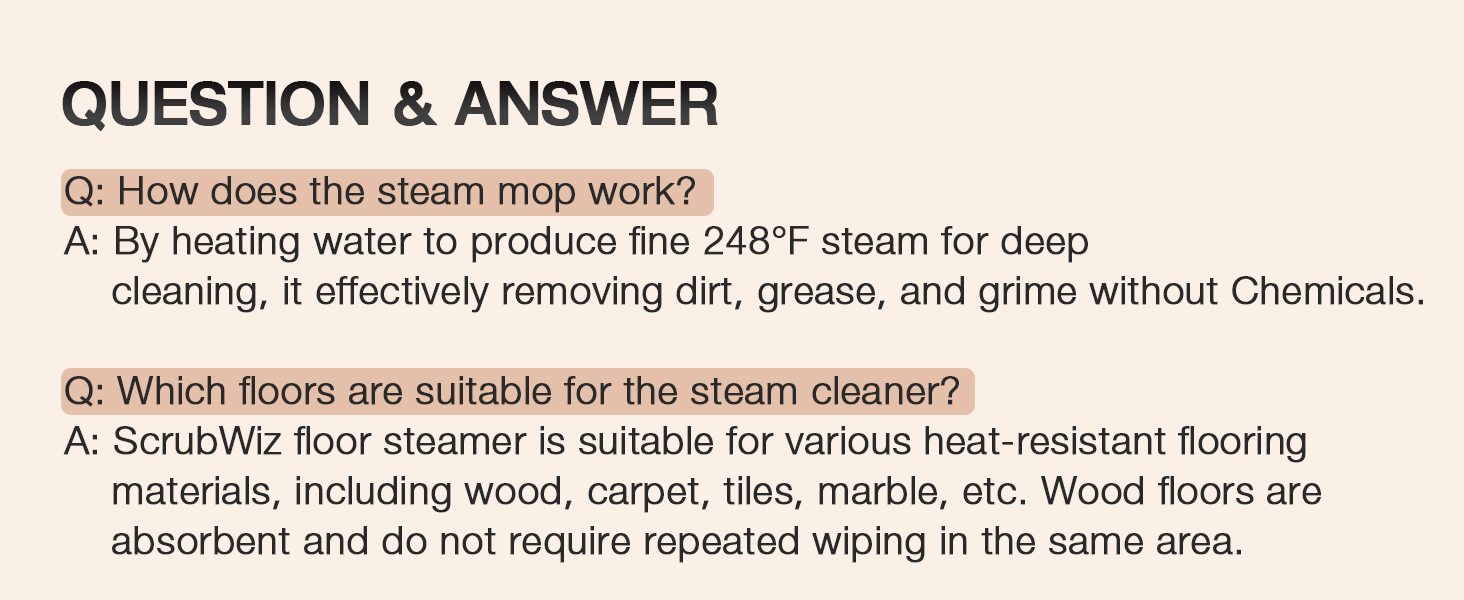 ScrubWiz Steam Cleaner Cleaning Floor Hardwood Stove grill Tile Sofa Carpet Clothing Gap Window bbq