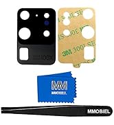 MMOBIEL Back Rear Camera Glass Lens Replacement Compatible with Samsung Galaxy S20 Ultra 2020 - I...