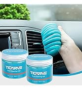 TICARVE 2Pack Cleaning Gel Car Putty Car Detail Putty Auto Detail Gel Detail for Car Interior Cle...