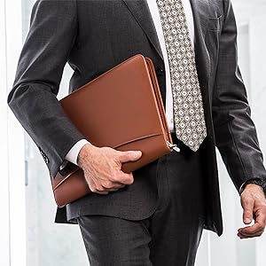 Cossini premium padfolio brown