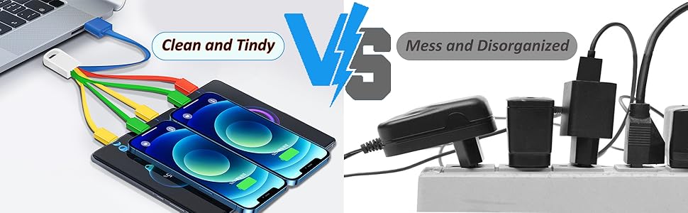 multi phone charging cable