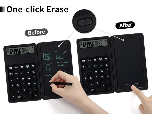 Portable Calculator with Notepad