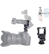 XIXAN Camera Mount Adapter for DJI Osmo Pocket 3 to Sync Videography &amp; Photography, Expansion Cag...