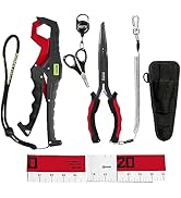 Booms Fishing Pliers Kit Saltwater: Fishing Gifts for Men 4pc Fishing Tool Kit Fishing Gear Ice F...