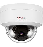 Anpviz 4MP PoE IP Dome Camera with Microphone/Audio, IP Security Camera Outdoor Indoor, 98ft Nigh...