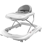 VEVOR Baby Walker, Foldable Baby Walkers and Activity Center on Wheels, 3-Level Height Adjustable...