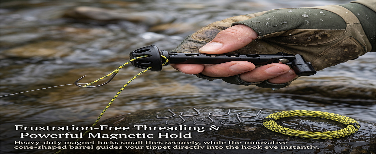 Frustration-Free Threading &amp;amp; Heavy-Duty Magnet