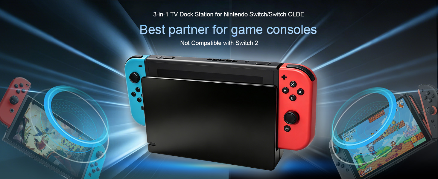 nintendo switch oled dock,nintendo switch tv dock,nintendo switch base dock,TV Dock Station