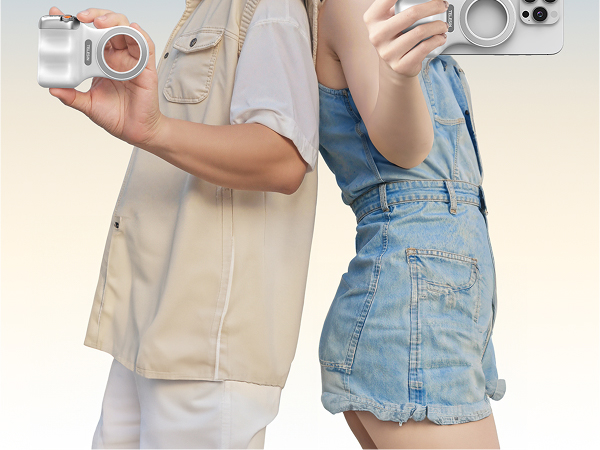 Magnetic Phone Camera Grip