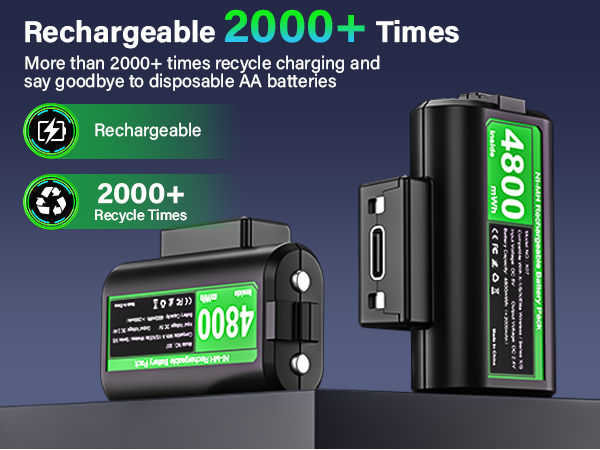 xbox series s rechargeable battery pack