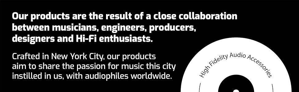 Hudson Hi-Fi Silicone Turntable Platter Mat