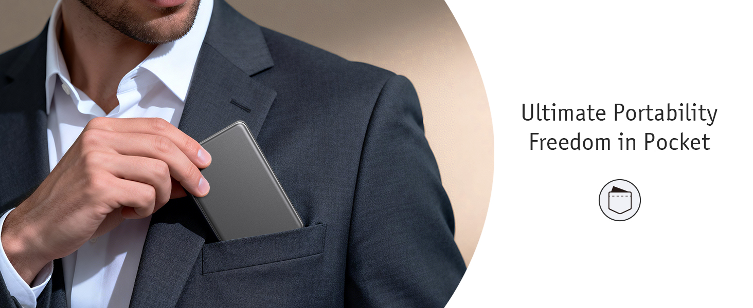 Ultimate Portability Freedom in Pocket