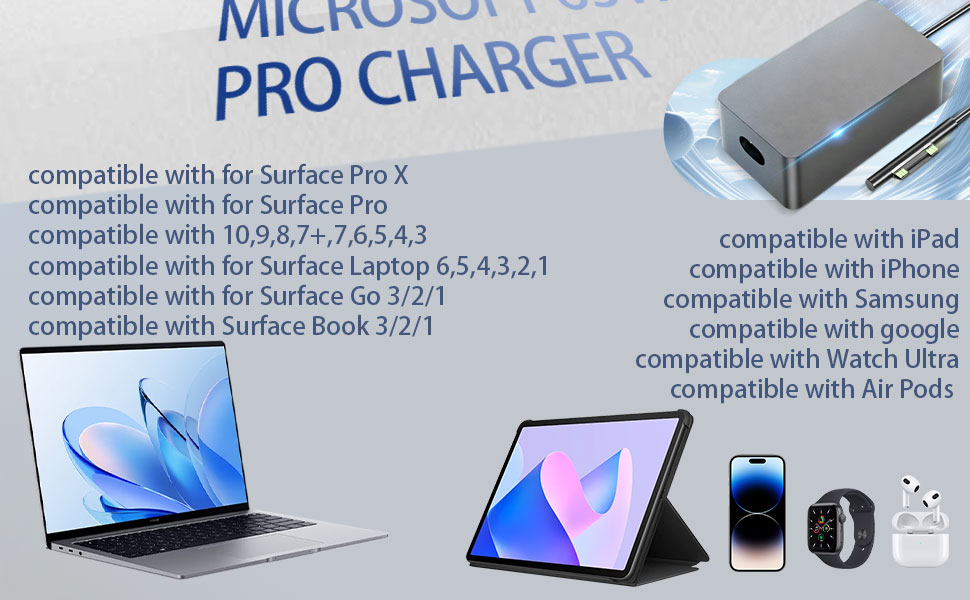 Compatible with Microsoft Surface