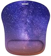 TECKNET Mouse Pad with Wrist Support, Ergonomic Gaming Mouse Pad Pain Relief, Portable Comfortabl...