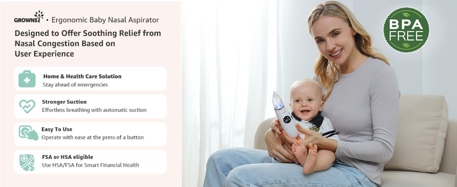 nasal aspirator for baby