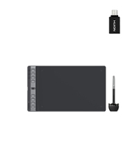 HUION Inspiroy 2 Medium Drawing Tablet with Scroll Wheel 8 Customized Keys Battery-Free Stylus 60° T...