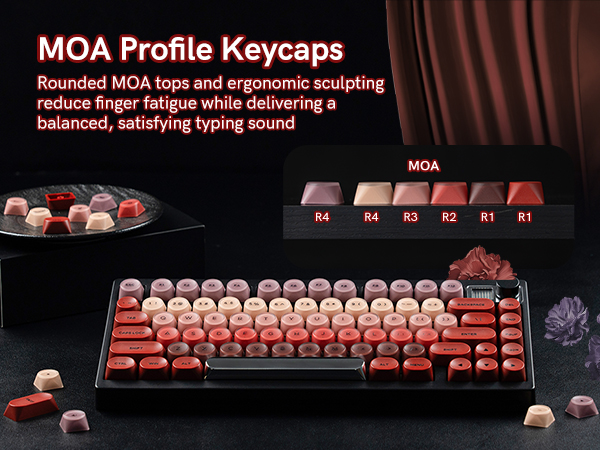 MOA Profile Keycaps