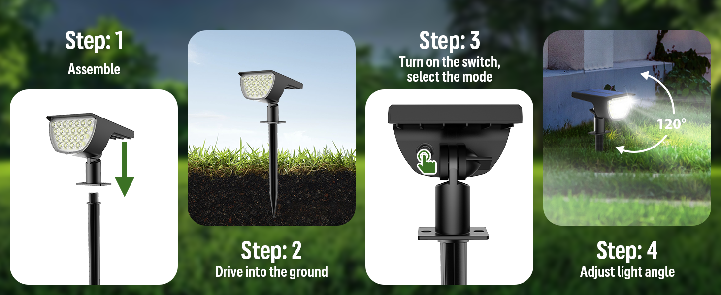 solar spot lights