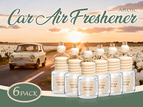 Vanilla Cream Car Air Freshener