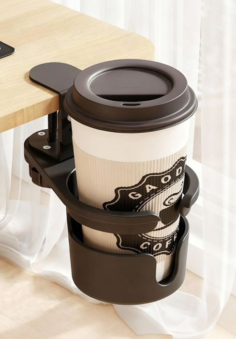 desk cup holder clamp