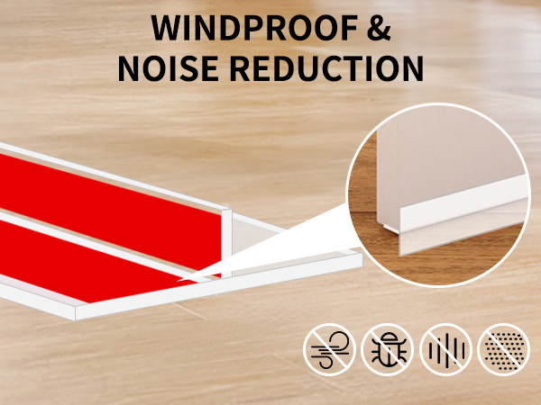 door draft stopper