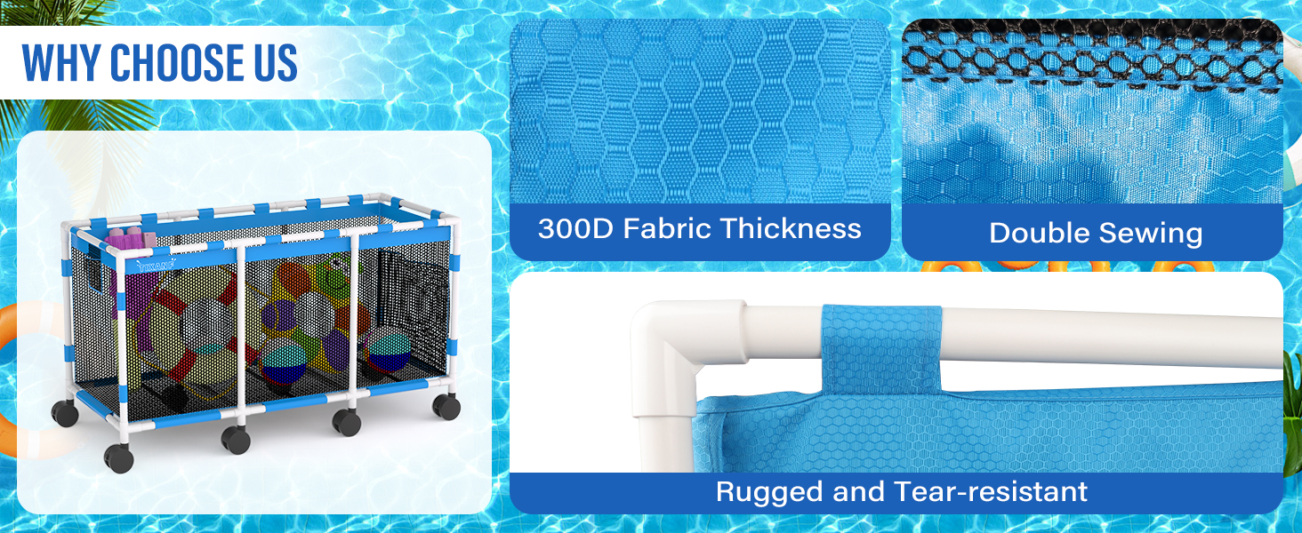 Pool Storage Bin