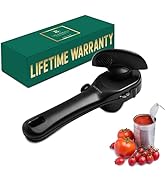 Bellemain- Safe Cut Stainless Steel Ergonomic Can Opener, Manual | Smooth Edge Stainless Steel Ca...