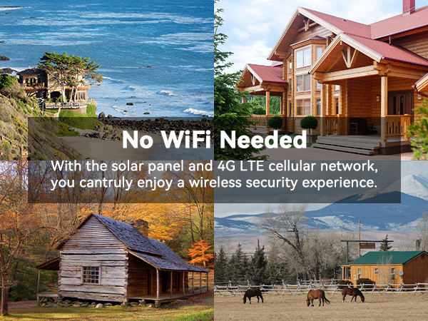 4G LTE Cellular Security Camera