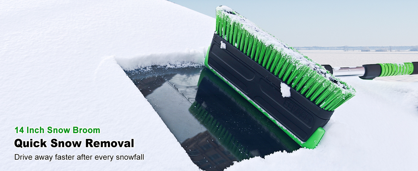 snow brush ice scraper