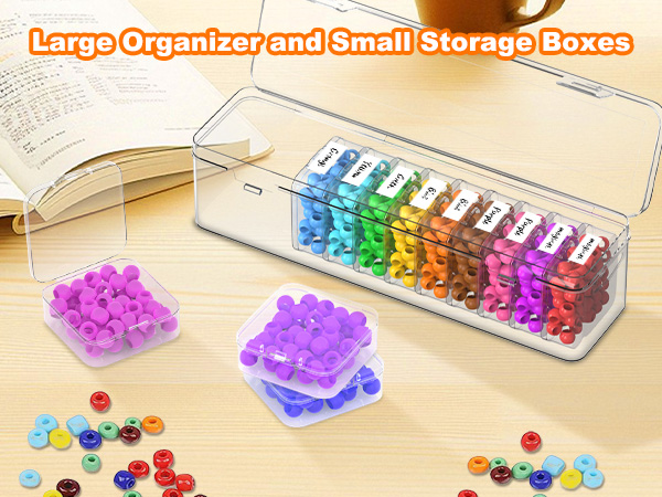 bead organizer box clear bead storage plastic craft organizer box mini plastic bead organizer