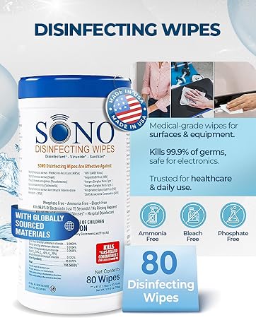 disinfecting wipes santizing disinfectant hospital grade antibacterial gym equipment baby safe