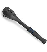 DURATECH 3/8-Inch Drive Ratchet, 90-Tooth Quick-Release Ratchet Wrench | Reversible, Cr-V Made, 4...