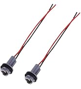 Yekoaru T10 Harness Pigtail Socket, Car Light Pigtail Wiring Harness Socket, Plug and Play 194 Bu...