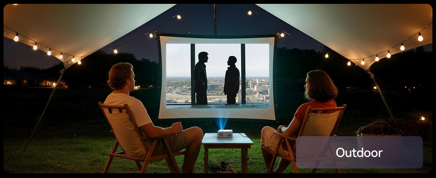 small projector for bedroom