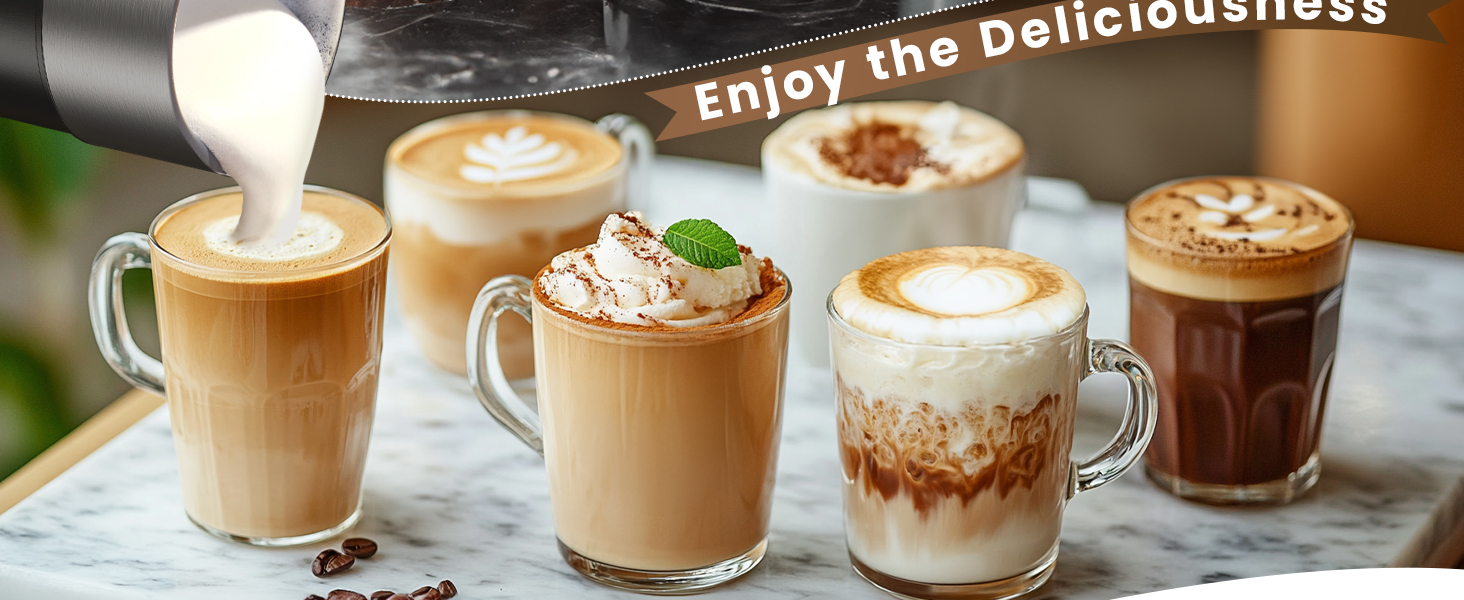 Electric Milk Frother and Steamer