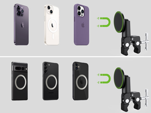 magsafe iPhone holder for golf cart