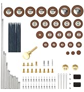 Alto Saxophone Repair Kit,118 Pcs Alto Saxophone Repair Parts Replacement Tools set,Woodwind Musi...