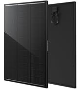 ECOBOSS 100 Watt Solar Panel, 16BB N-Type 12V 100W Solar Panels with 25.6% High Efficiency, Light...