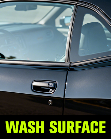 Wash surface