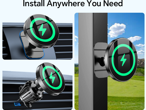 Wireless Car Charger Mount