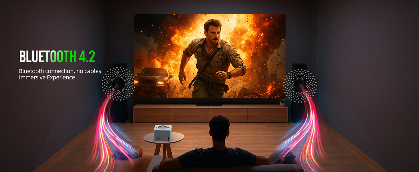 projector mini projector projector with wifi and bluetooth portable projector proyector